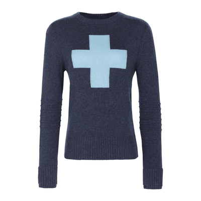 Cashmere Ski Race Knit Patrol