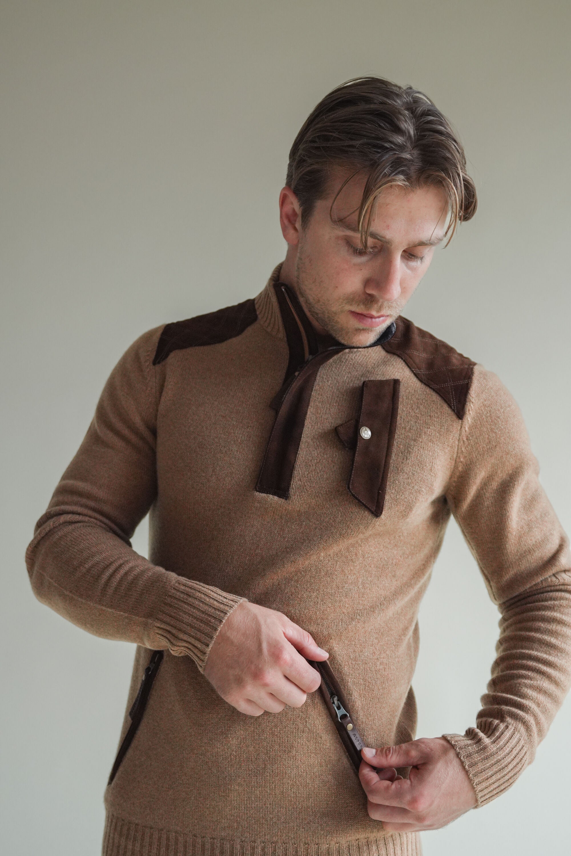 Cashmere Alpine Sports Club Guide Sweater