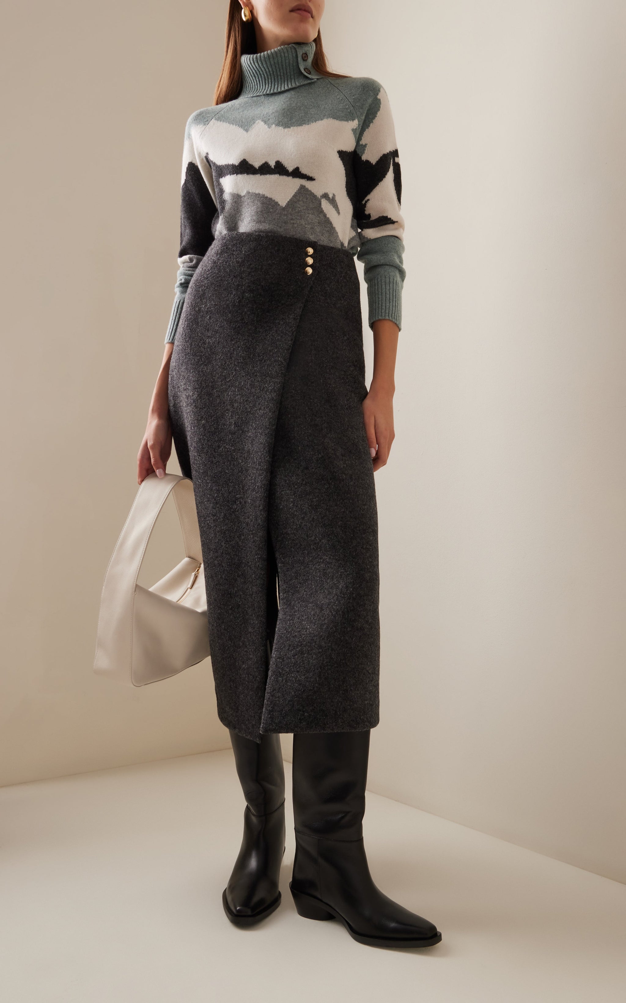 Ski Race Knit Wasatch · Blue Surf